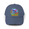 Blue Dreams Unisex Distressed Cap - Image 21