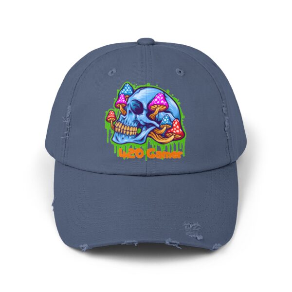 Blue Dreams Unisex Distressed Cap - Image 21
