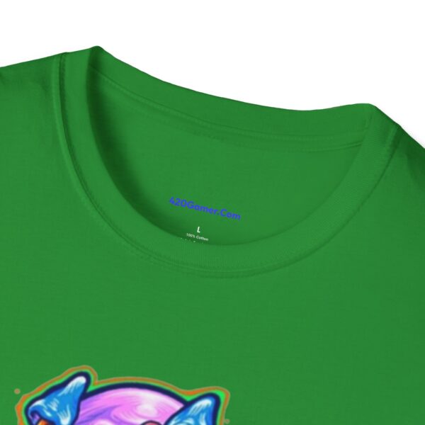 Purple Trippy Skull T-Shirt design with colorful drips, perfect for those who love edgy and bold graphics. - Image 43