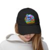 Blue Dreams Unisex Distressed Cap - Image 4
