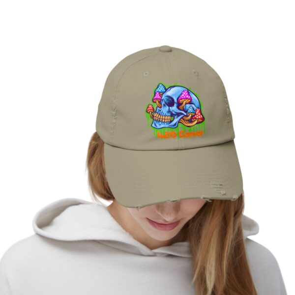 Blue Dreams Unisex Distressed Cap - Image 20