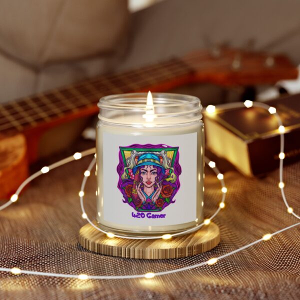 Mother Earth's Scented Candle - Coconut Apricot Wax (4oz, 9oz) - Perfect for Gamer Gatherings & Chill Sessions - Image 75