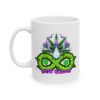 Double Printed Happy Mornings Forever 8 Ceramic Mug, (11oz, 15oz)
