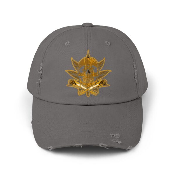 Midas Touch Unisex Distressed Cap - Vintage Style Hat for Casual Wear - Image 25