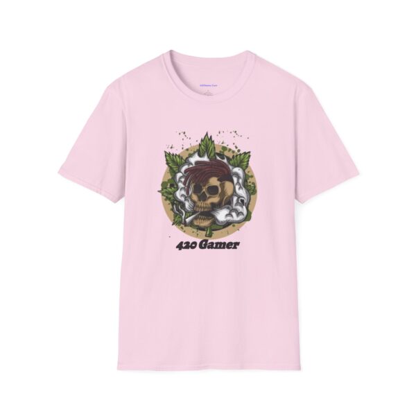 SkullMan Gamer Unisex Softstyle T-Shirt puts a new spin on casual comfort. Made from very soft materials, this tee is 100% cotton for solid colors. - Image 21