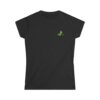 Double Print Women's Tee - 8 is Forever Vibes tee is a more feminine take on the classic tee. The sleeves are shortened to reveal some shoulder. The fabric is 100% ring spun cotton for all solid colors. - Image 7