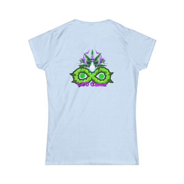 Double Print Women's Tee - 8 is Forever Vibes tee is a more feminine take on the classic tee. The sleeves are shortened to reveal some shoulder. The fabric is 100% ring spun cotton for all solid colors. - Image 20