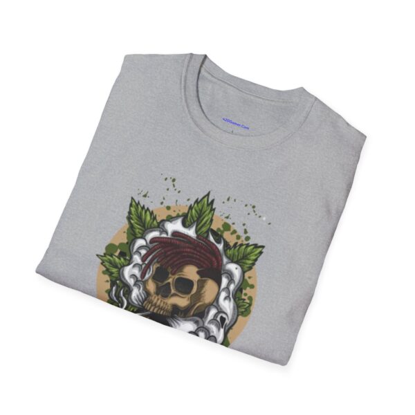 SkullMan Gamer Unisex Softstyle T-Shirt puts a new spin on casual comfort. Made from very soft materials, this tee is 100% cotton for solid colors. - Image 12