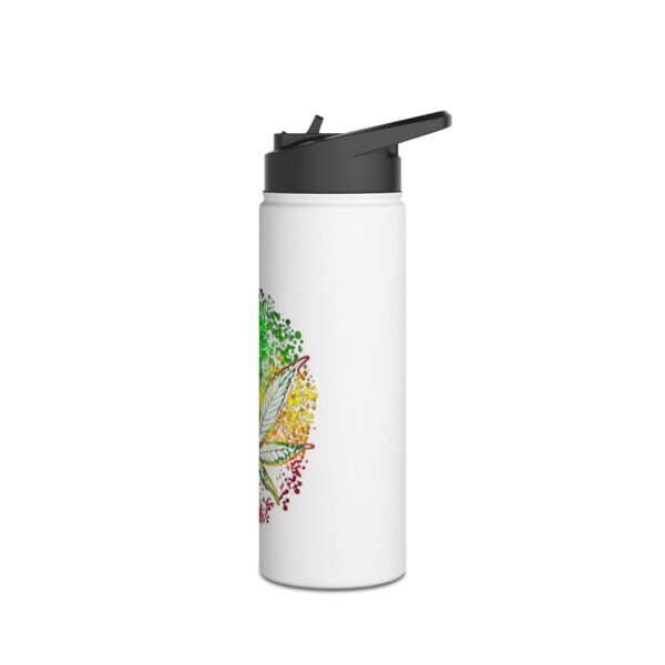 High quality Color Leaf Leaves Stainless Steel Water Bottle, Standard Lid - Image 8