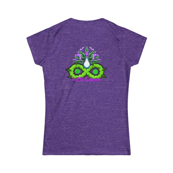 Double Print Women's Tee - 8 is Forever Vibes tee is a more feminine take on the classic tee. The sleeves are shortened to reveal some shoulder. The fabric is 100% ring spun cotton for all solid colors. - Image 32
