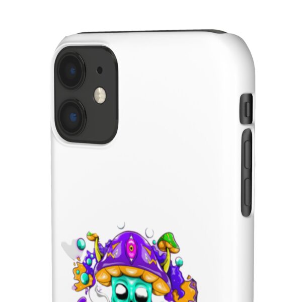 420 Gamer Dank Trippy Shrooming Skull Snap Case - Colorful Protective Phone Cover for Gamers - Image 44