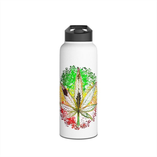 High quality Color Leaf Leaves Stainless Steel Water Bottle, Standard Lid - Image 9