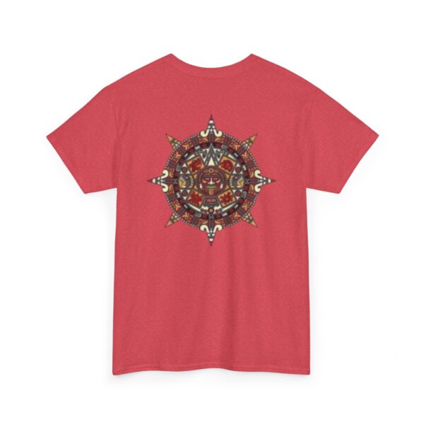 420 Gamer Ancient Wheel of Time - Unisex Heavy Cotton Tee with Design - Spiritual Protection Shirt