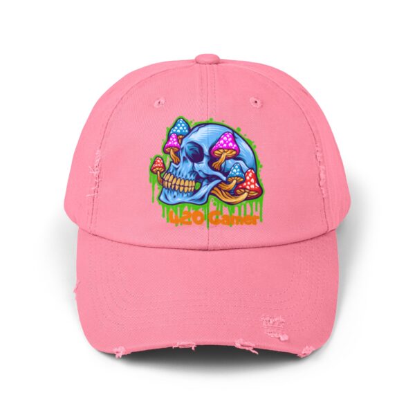 Blue Dreams Unisex Distressed Cap - Image 29