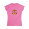 Midas Touch Women's Softstyle tee is a more feminine take on the classic tee. The sleeves are shortened to reveal some shoulder, fabric is 100% ringspun cotton for all solid colors. - Image 34