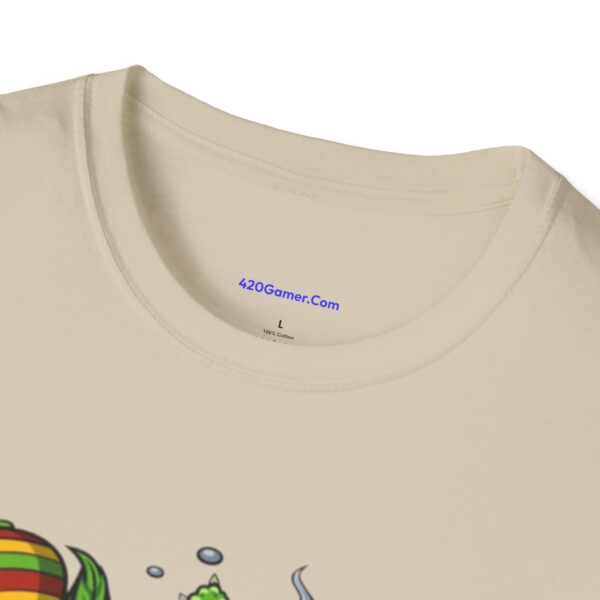 Ape Entourage Unisex Softstyle T-Shirt puts a new spin on casual comfort. Made from very soft materials, this tee is 100% cotton for solid colors. - Image 31