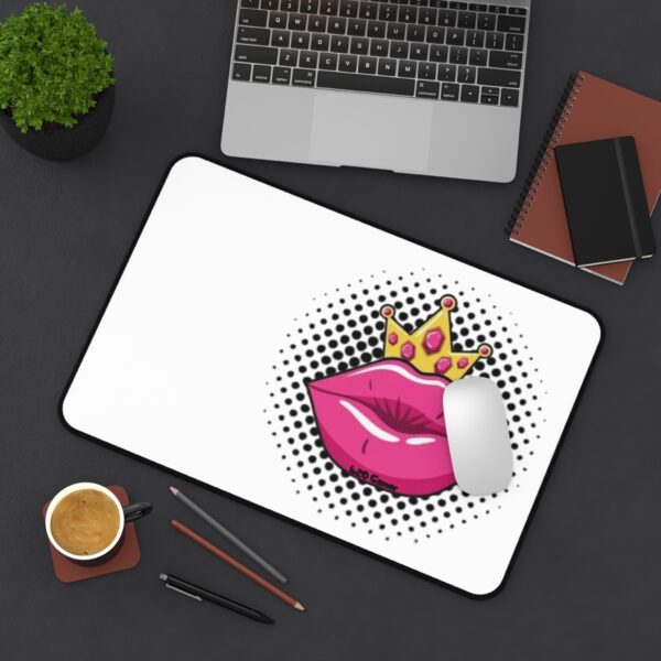 Queen X Gaming Desk Mat - Stylish and Durable for Gamers - Desk Mat that adds a pop of personality to any office or study area.
