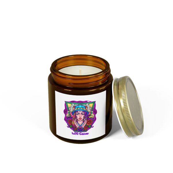 Mother Earth's Scented Candle - Coconut Apricot Wax (4oz, 9oz) - Perfect for Gamer Gatherings & Chill Sessions - Image 86