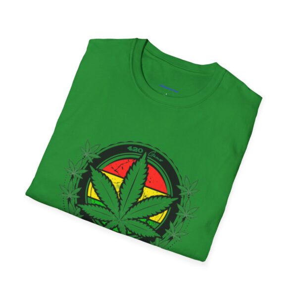 Leafy Good Day Unisex Softstyle T-Shirt puts a new spin on casual comfort. Made from very soft materials, this tee is 100% cotton for solid colors, heather colors and sports grey include polyester. - Image 44