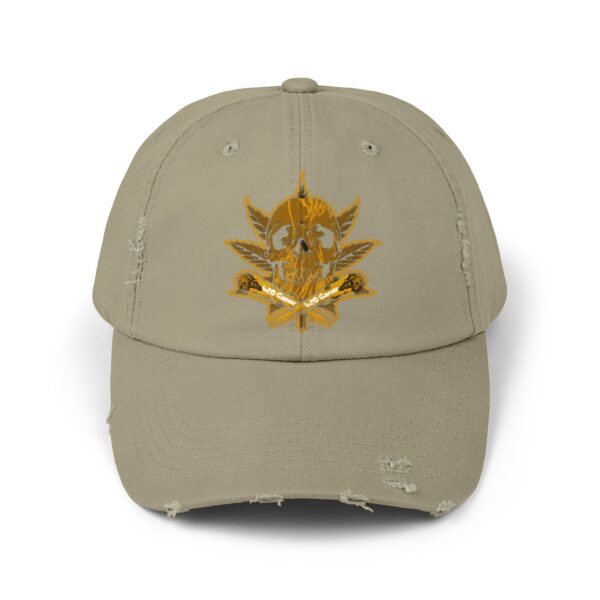 Midas Touch Unisex Distressed Cap - Vintage Style Hat for Casual Wear - Image 17