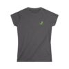 Double Print Women's Tee - 8 is Forever Vibes tee is a more feminine take on the classic tee. The sleeves are shortened to reveal some shoulder. The fabric is 100% ring spun cotton for all solid colors. - Image 22