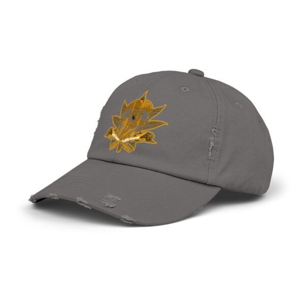 Midas Touch Unisex Distressed Cap - Vintage Style Hat for Casual Wear - Image 26