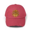 Midas Touch Unisex Distressed Cap - Vintage Style Hat for Casual Wear - Image 33