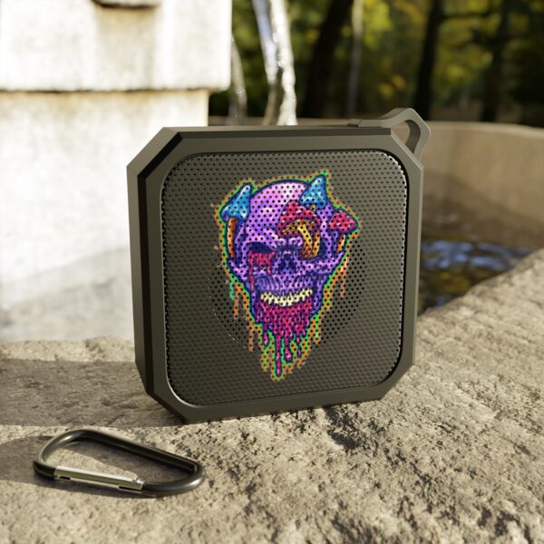 Purple Jam Blackwater Outdoor Bluetooth Speaker - Bold Gorilla Design, Portable Music Companion for Adventure Lovers - This durable speaker not only withstands wet conditions but also delivers impressive sound quality, imagine beach parties, camping trips, barbecues-your favorite tunes. - Image 2