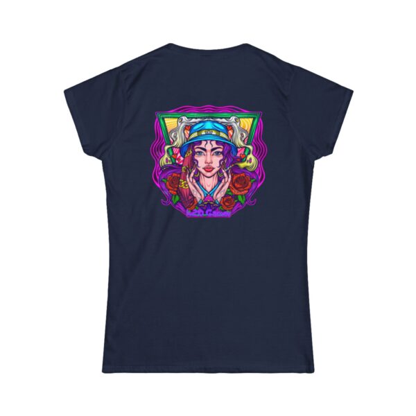 Double Print Women's Tee - Mother Earth Healing Vibes, Vibing Powers of Healing. - Image 26