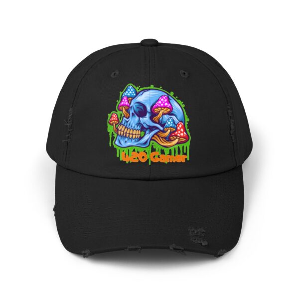 Blue Dreams Unisex Distressed Cap