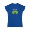 Double Print Women's Tee - 8 is Forever Vibes tee is a more feminine take on the classic tee. The sleeves are shortened to reveal some shoulder. The fabric is 100% ring spun cotton for all solid colors. - Image 26