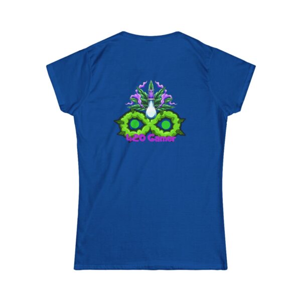 Double Print Women's Tee - 8 is Forever Vibes tee is a more feminine take on the classic tee. The sleeves are shortened to reveal some shoulder. The fabric is 100% ring spun cotton for all solid colors. - Image 26