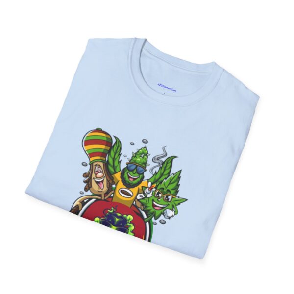 Ape Entourage Unisex Softstyle T-Shirt puts a new spin on casual comfort. Made from very soft materials, this tee is 100% cotton for solid colors. - Image 16