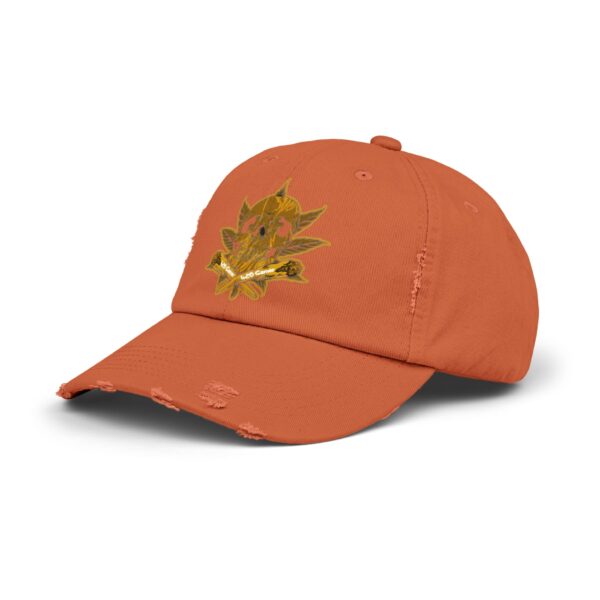 Midas Touch Unisex Distressed Cap - Vintage Style Hat for Casual Wear - Image 14