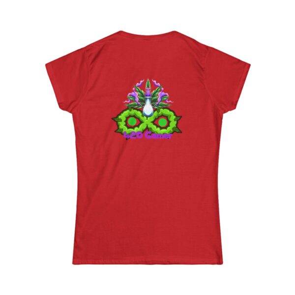 Double Print Women's Tee - 8 is Forever Vibes tee is a more feminine take on the classic tee. The sleeves are shortened to reveal some shoulder. The fabric is 100% ring spun cotton for all solid colors. - Image 38