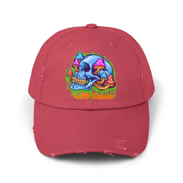 Blue Dreams Unisex Distressed Cap - Image 33