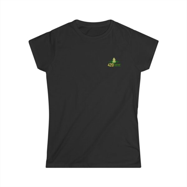 Double Print Women's Tee - Purple Gorilla - Image 4