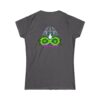 Double Print Women's Tee - 8 is Forever Vibes tee is a more feminine take on the classic tee. The sleeves are shortened to reveal some shoulder. The fabric is 100% ring spun cotton for all solid colors. - Image 23
