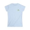 Double Print Women's Tee - 8 is Forever Vibes tee is a more feminine take on the classic tee. The sleeves are shortened to reveal some shoulder. The fabric is 100% ring spun cotton for all solid colors. - Image 19