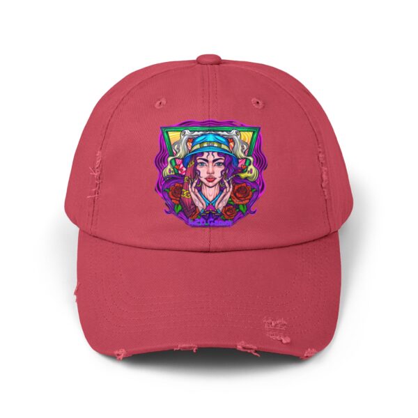 Mother Earth Unisex Distressed Cap - Image 33