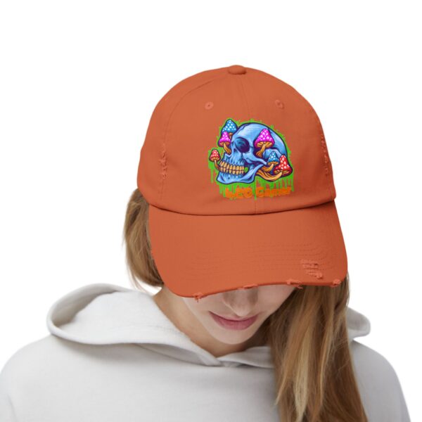 Blue Dreams Unisex Distressed Cap - Image 16