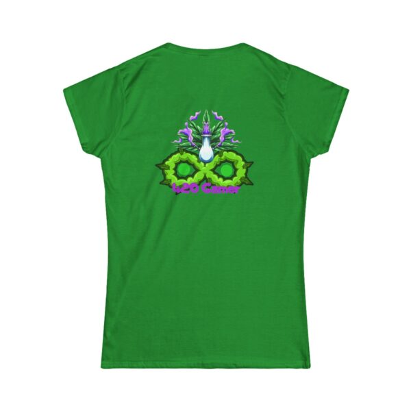 Double Print Women's Tee - 8 is Forever Vibes tee is a more feminine take on the classic tee. The sleeves are shortened to reveal some shoulder. The fabric is 100% ring spun cotton for all solid colors. - Image 14