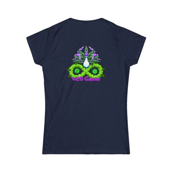 Double Print Women's Tee - 8 is Forever Vibes tee is a more feminine take on the classic tee. The sleeves are shortened to reveal some shoulder. The fabric is 100% ring spun cotton for all solid colors. - Image 29