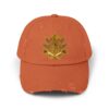 Midas Touch Unisex Distressed Cap - Vintage Style Hat for Casual Wear - Image 13