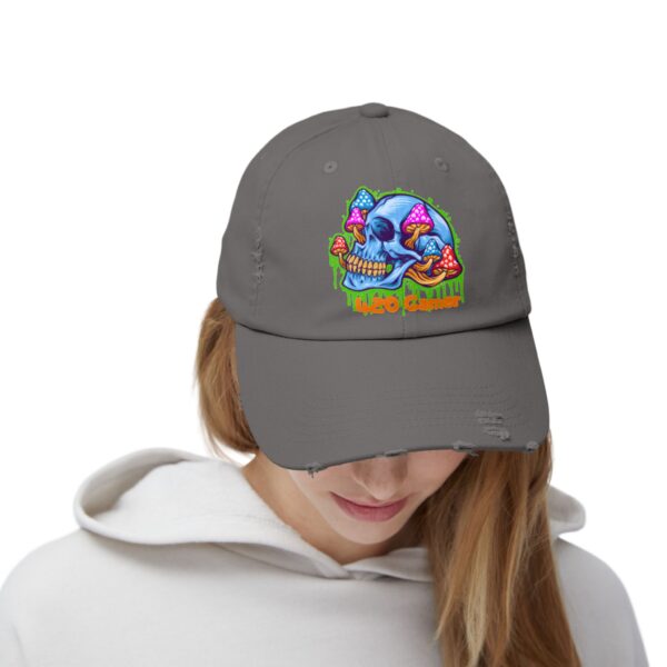 Blue Dreams Unisex Distressed Cap - Image 28