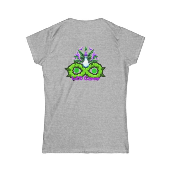Double Print Women's Tee - 8 is Forever Vibes tee is a more feminine take on the classic tee. The sleeves are shortened to reveal some shoulder. The fabric is 100% ring spun cotton for all solid colors. - Image 11