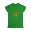 Midas Touch Women's Softstyle tee is a more feminine take on the classic tee. The sleeves are shortened to reveal some shoulder, fabric is 100% ringspun cotton for all solid colors. - Image 13