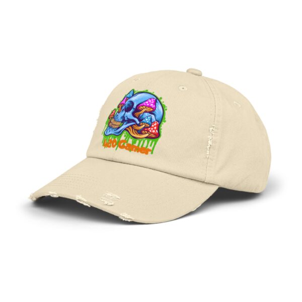 Blue Dreams Unisex Distressed Cap - Image 10