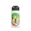 High quality Color Leaf Leaves Stainless Steel Water Bottle, Standard Lid