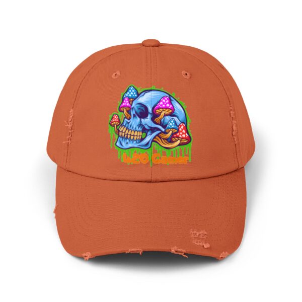 Blue Dreams Unisex Distressed Cap - Image 13
